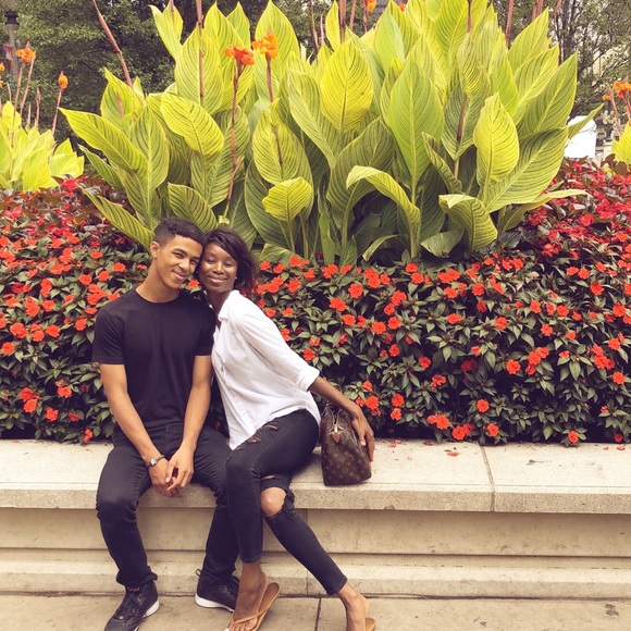 High Waist Distressed Skinny Jeans - Picture 7 of 8